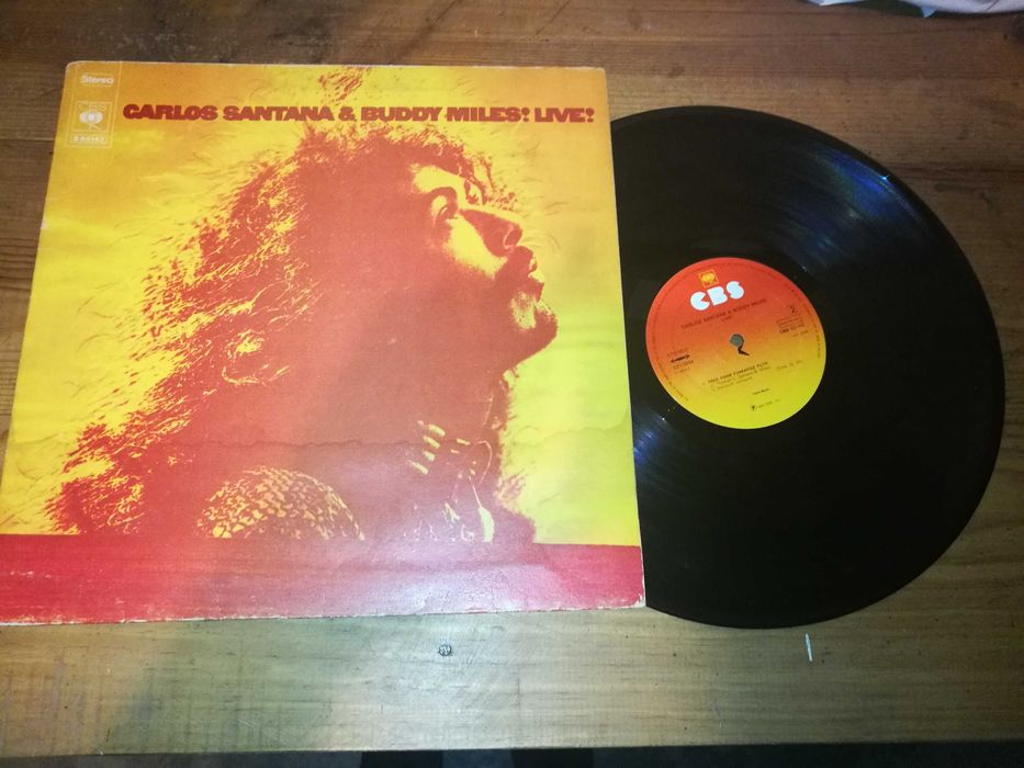 SANTANA  & BUDDY MILES - Live! (Ed Europeia - Gatefold - 1972) LP