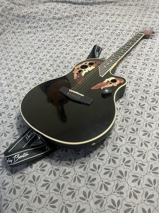 Gitara akustyczna Harley Benton HBO-850BK