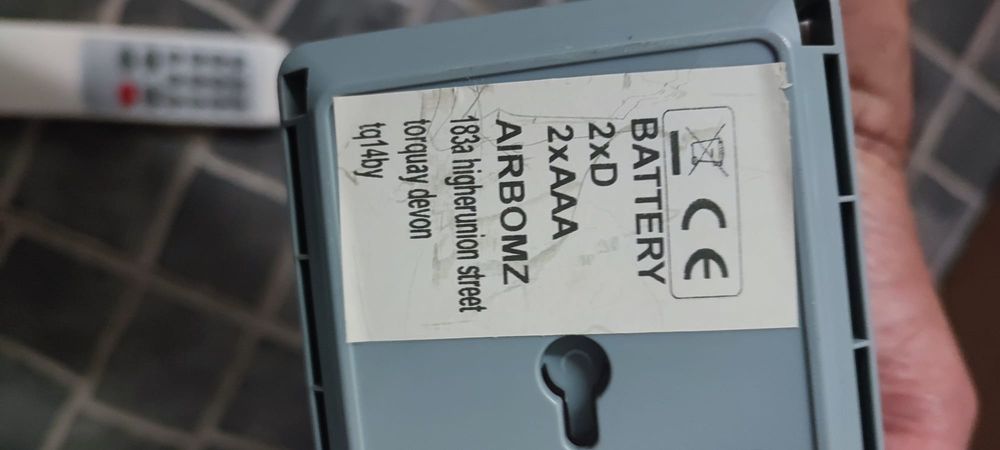 Dispensador AirBomz CO2  plantas com comando