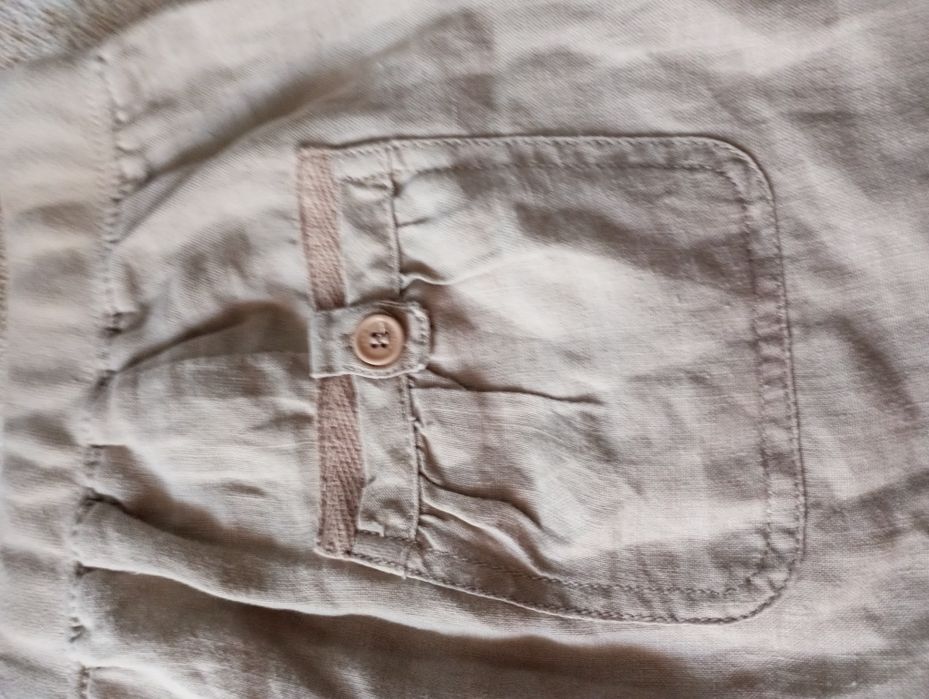 Damskie luźne spodnie Len 36/38