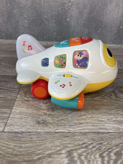 Лот развивающих игрушек, самолет, гитара, грызуны