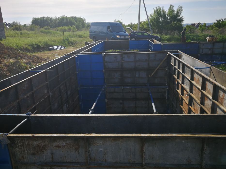 Оренда опалубки для фундаменту, парканів, колон