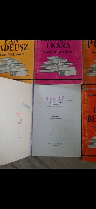 Mini książki - streszczenia lektur