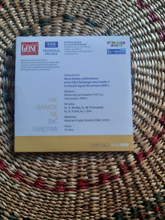 DVD z filmem Nie lękajcie się - Być świętymi