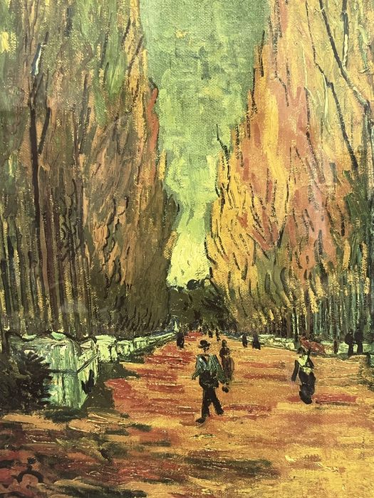 “Les Alyscamps” de Vincent Van Gogh
