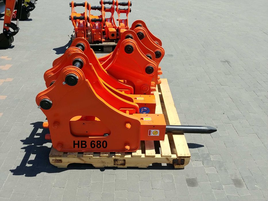 NOWY Młot Hydrauliczny wyburzeniowy do Koparki 6-7T 3CX 8060