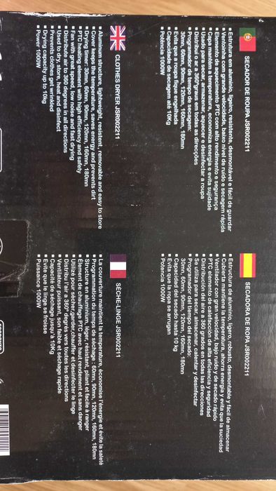 Secador de roupa Jocel