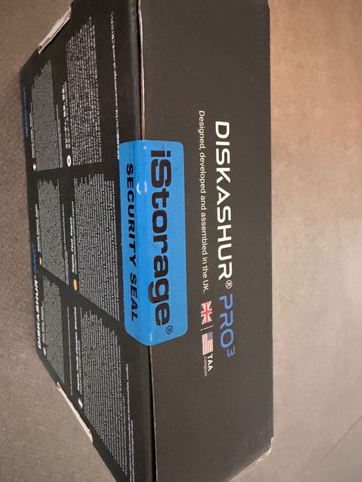 Nowy Dysk zewnętrzny iStorage DISKASHUR PRO 3 1TB SSD GW36m