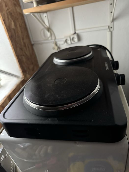 Placa electrica de duas bocas