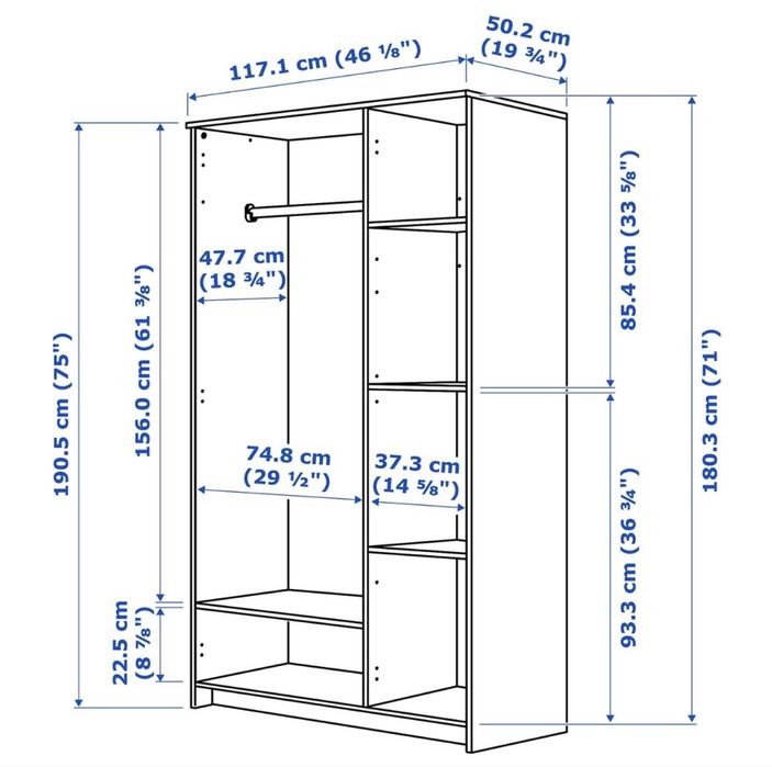 Guarda roupa Brimnes IKEA