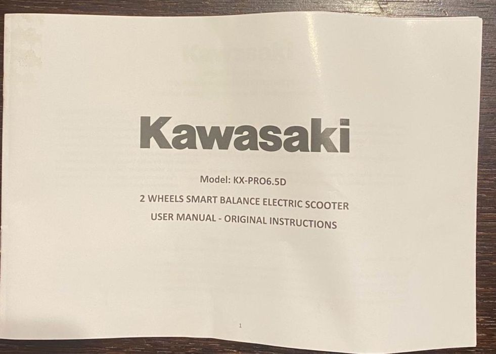 Deskorolka elektryczna -  kawasaki