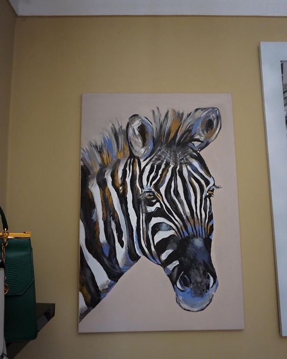 Hand-painted painting