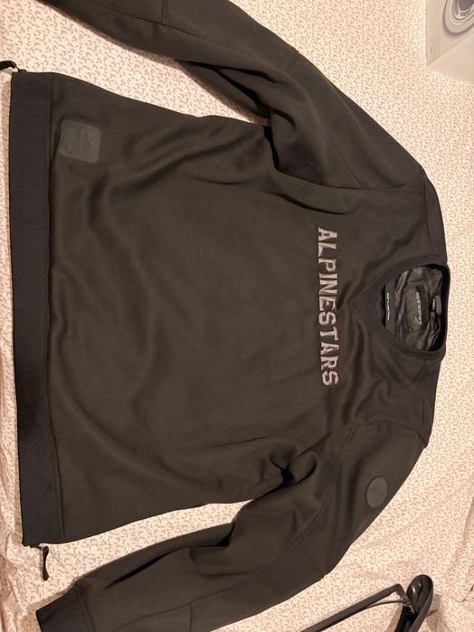 Hoodie motociclista Alpinestars Legit crew fleece