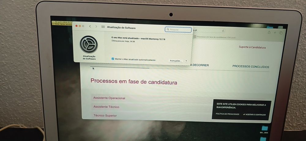 MacBook air 13 muito bom