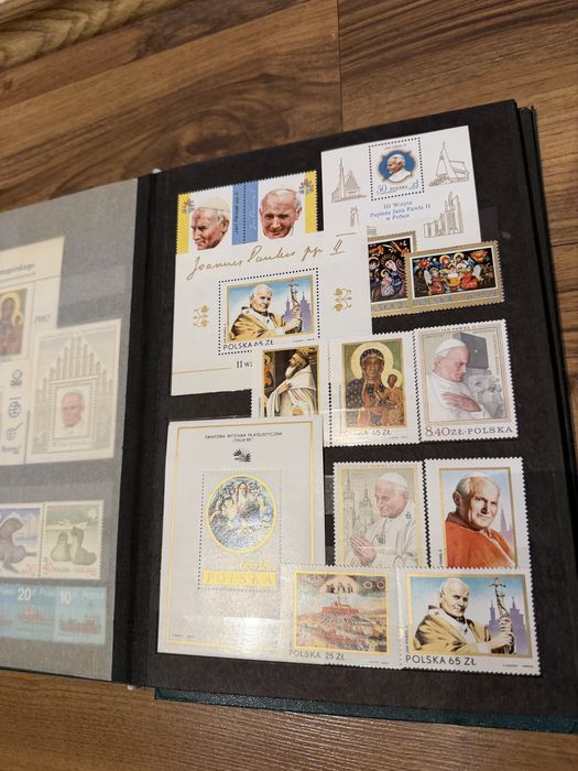 Kolekcja Polskich znaczkow pocztowych