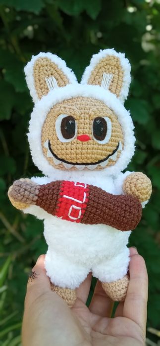 В наявності ЛАБУБУ з колю,Стіч, Баклажан,  пинетки пуффи, вязаные пине