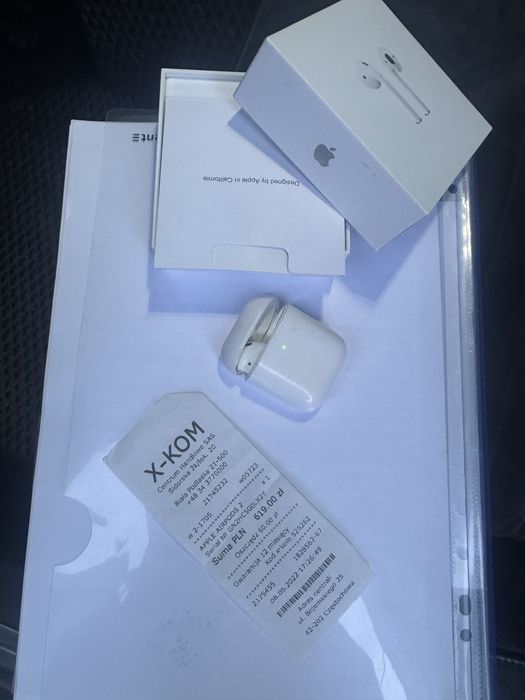 Навушник + кейс Air pods оригінал