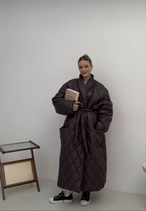 Пальто зима оверсайз