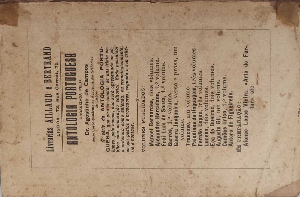 Livro - Joaquim Manso - O Fulgor das Cidades