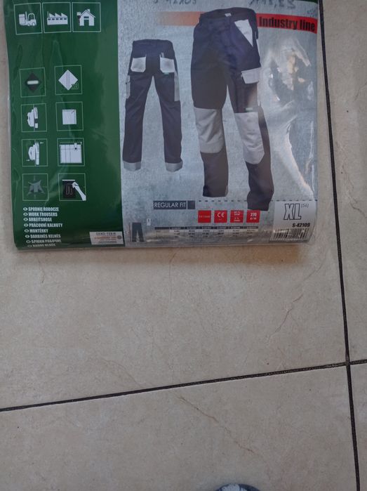 Spodnie robocze Stalco M,  L i XL nowe