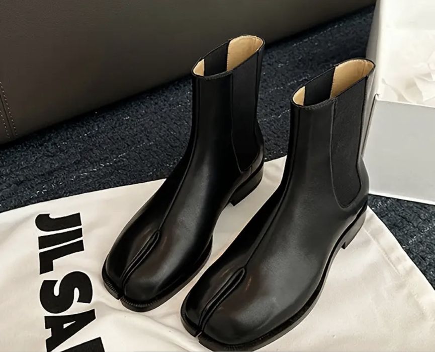 Ботильони  чорні ботільйони