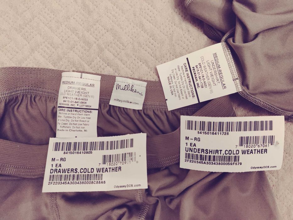 Термобілизна армії сша ecwcs gen III level 1