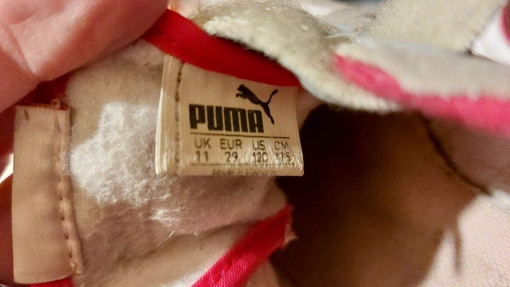 Buty-adidasy puma dziewczęce