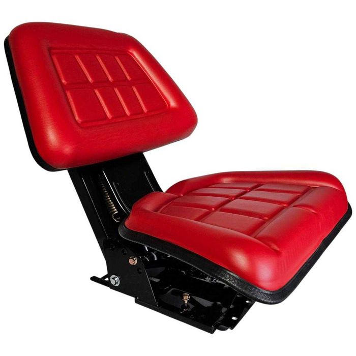 Siedzenie kierowcy dzielone C-330/C-360/MF3 – CZERWONE – regulacja kąta