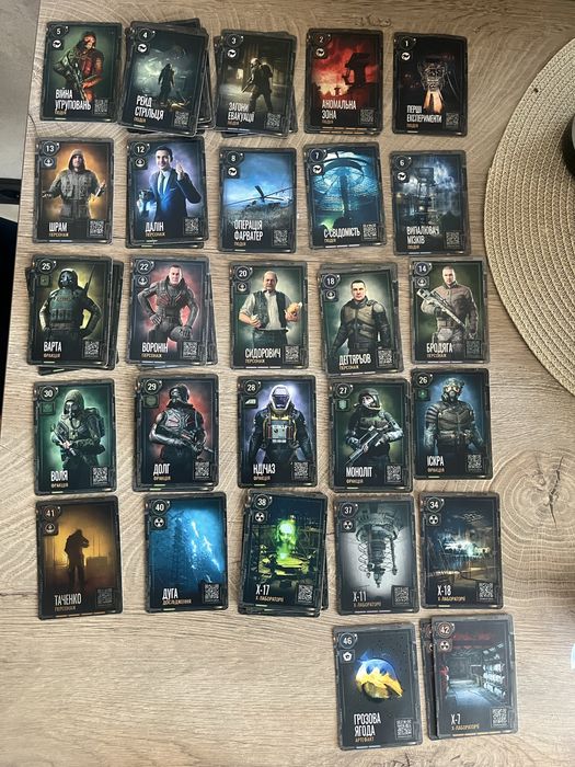 Колекційні картки Stalker 2