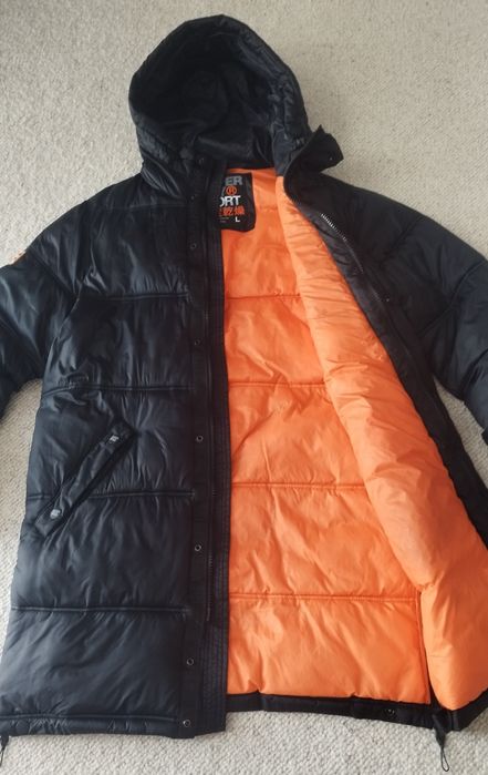 Męska kurtka zimowa SuperDry Sport nowa
