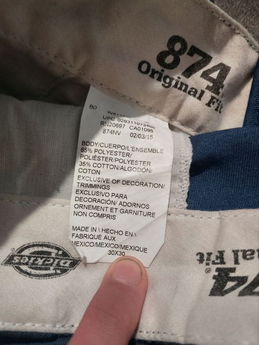 Брюки Dickies синього кольору