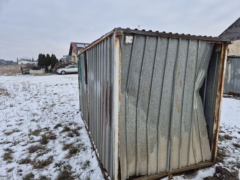 Kontenery, blaszak, magazyn, barak
