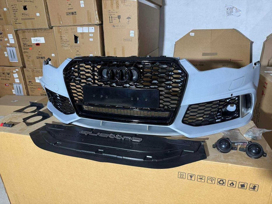 Передний бампер А6 ауді Бампер audi a6 решетка AUDI S6 14-18год RS6 A6