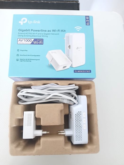 TP-Link  Gigabit Powerline ac Wi-Fi Kit (LER DESCRIÇÃO)