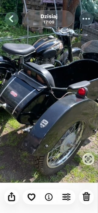Wózek boczny motocyklowy