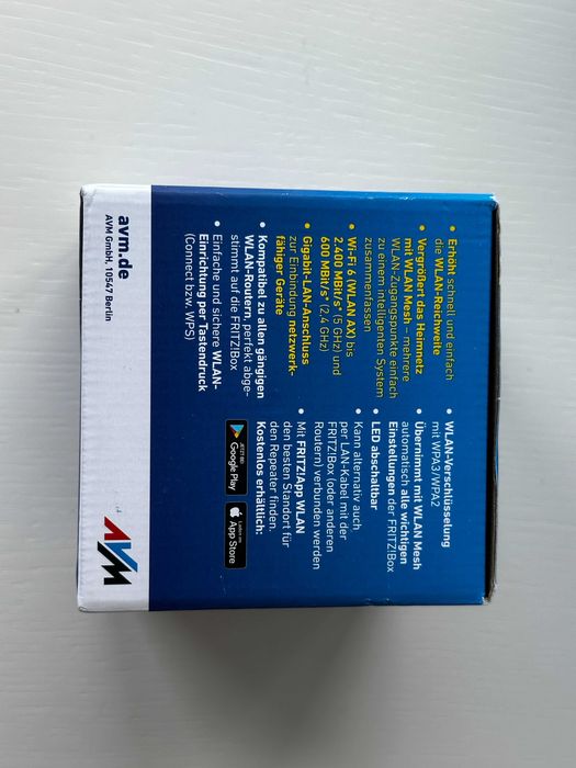 Wi-Fi 6 підсилювач FRITZ! Repeater 1200 AX