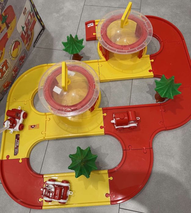 Пожежна станція Wader, розмір  100*60см. Дитячий конструктор.