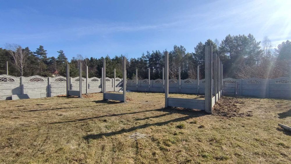 [OFERTAZIMOWA-10%] Słupki betonowe: wiaty, garaże z płyt betonowych