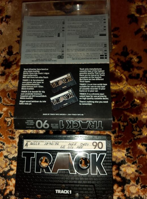 Касета Technics Angrum (Japan) i Track 1 , нормал , Швеция , 1981-86