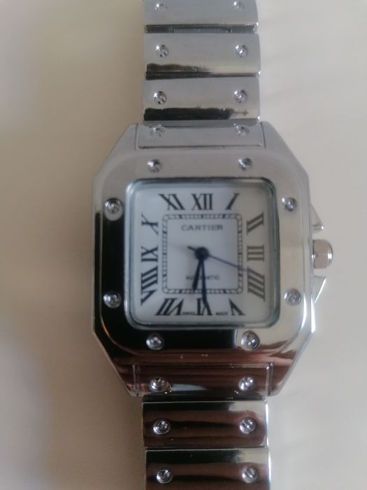 Relógio Cartier Santos - Prata