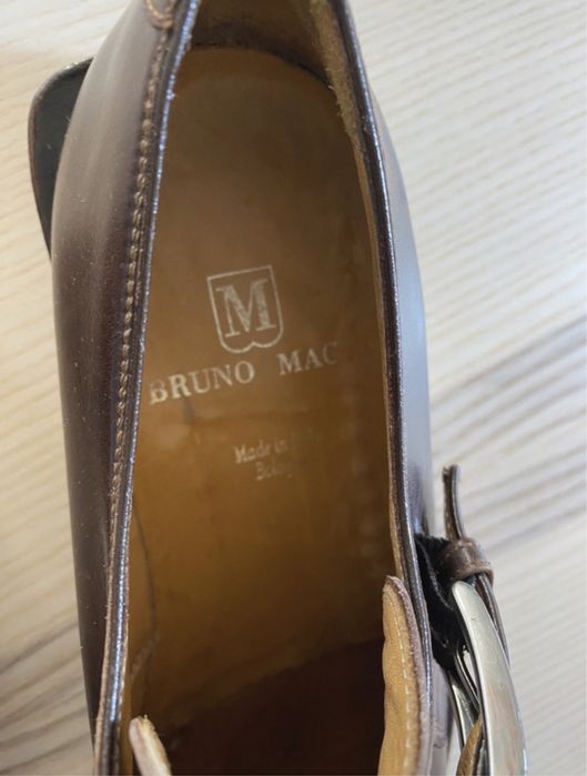 Sapatos de Homem da luxuosa marca Italiana Bruno Magli, tamanho 42