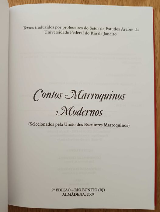 Contos Marroquinos Modernos (AAVV) portes incluídos