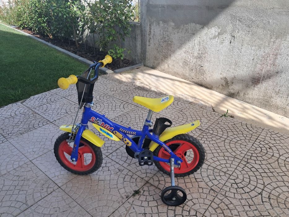 Bicicleta menino Sonic