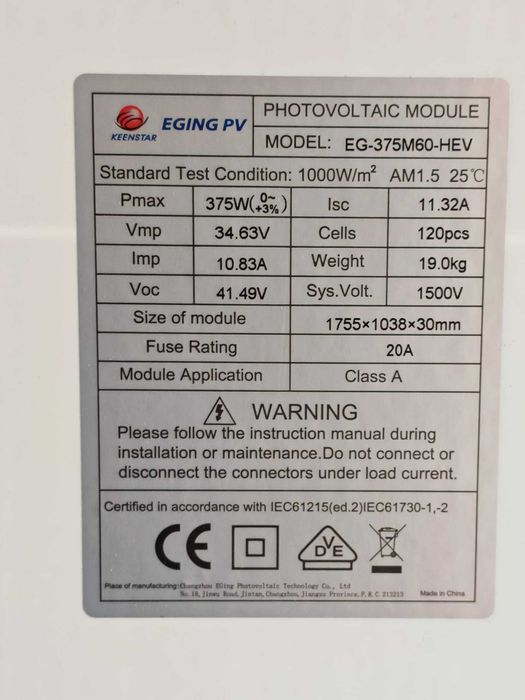 NOVOS 3 Kits Fotovoltaicos 1125W Paineis, Microinversores e estruturas