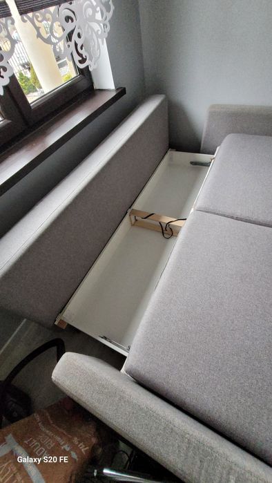 Kanapa/wersalka szara z Agata Meble