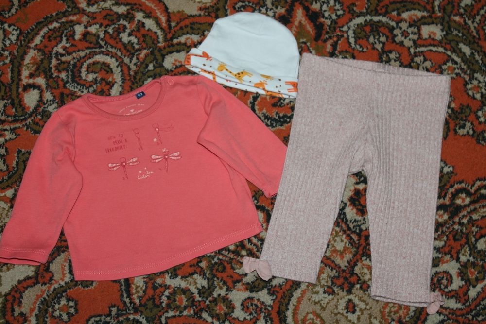 Пакет на новорожденную девочку 3-6 мес!