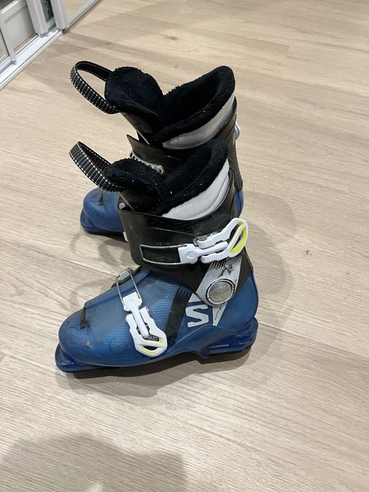 Buty narciarskie dziecięce Salomon,rozmiar 21 / 255mm,stan super,eu 34
