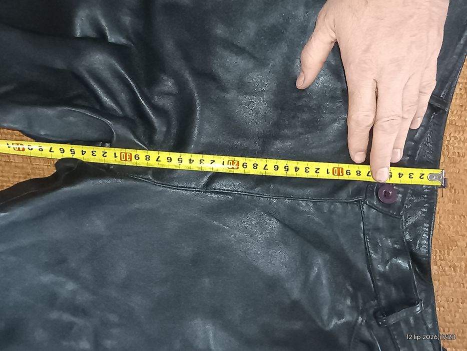 Spodnie skórzane Fiorelli 88 pas na motor