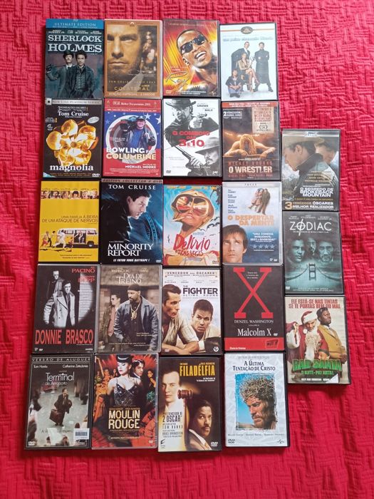 Vários filmes originais em DVD (portes grátis)