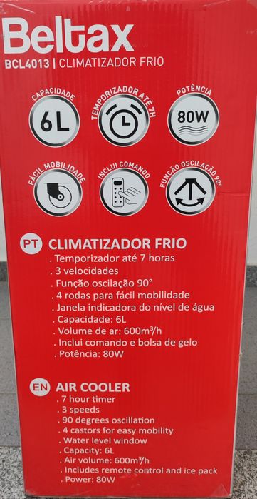 Climatizador Beltax BCL-4013 6 L | 80 W - Branco